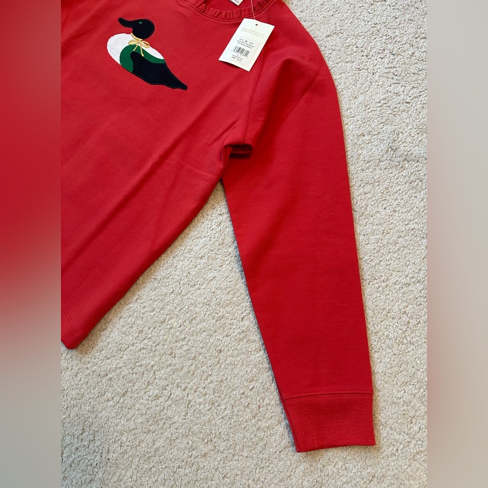 NWT/ The Beaufort Bonnet Company Red Sweater with Duck Motif - Picture 6 of 7